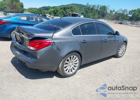 2011 Buick Regal Cxl Russelsheim z USA, uszkodzony, nr VIN W04GN5EC3B1108846
